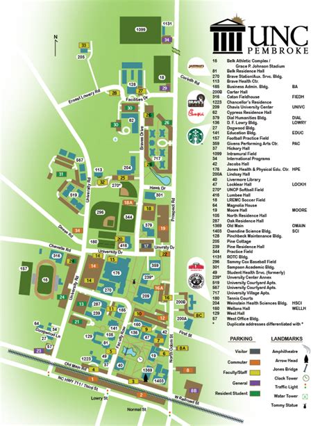 unc pembroke campus map - www.foksform.pl